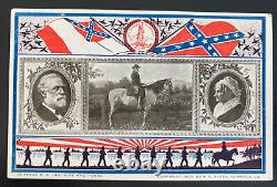 Mint USA Picture Postcard PPC Civil War General Lee Wife & Horse