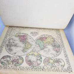 Mitchell's New General Atlas 1866 Complete Civil War Era Hand Colored Maps