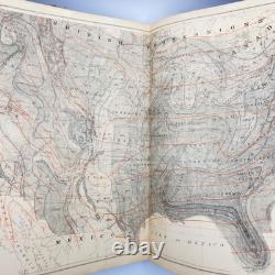 Mitchell's New General Atlas 1866 Complete Civil War Era Hand Colored Maps