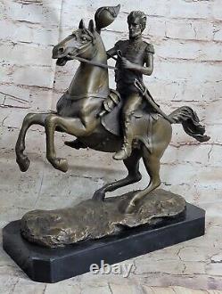 Monument to Civil War Andrew Jackson Major General on Horse 100% Bronze