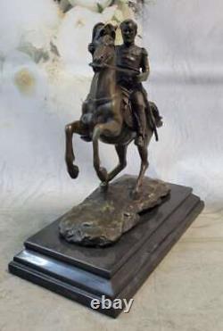 Monument to Civil War The Battle of Gettysburg Major General on Horse Bronze