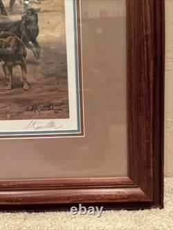 Mort Kunstler'General Jackson Enters Winchester' Framed Civil War Print Signed