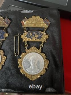 Nathan Bedford Forrest Cavalry Corps Member Badge UCV 1897 Confederate