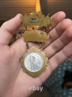 Nathan Bedford Forrest Cavalry Corps Member Badge UCV 1897 Confederate