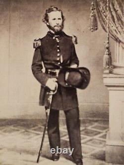 Nathaniel Lyon Civil War General CDV Antique Photo