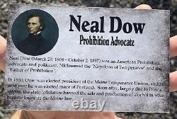 Neal Dow Autograph Historic Signed Civil War General Father Of Prohibition