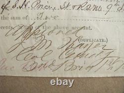 Nebraska CIVIL War General John M Thayer Signature Helena Arkansas