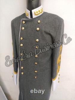 New Civil War confederate General Rank officer jacket Repro