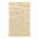 Nostalgic 1887 Als Letter By Union Civil War General John R. Brooke Fort Shaw