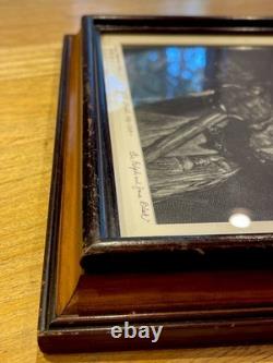 Numbered Framed Lithograph CONFEDERATE CIVIL WAR ERA GENERAL J. E. B. STUART