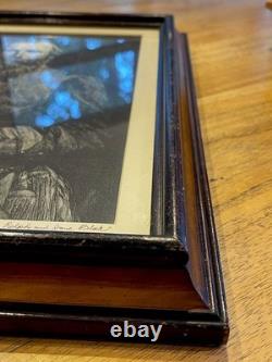 Numbered Framed Lithograph CONFEDERATE CIVIL WAR ERA GENERAL J. E. B. STUART