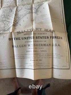 OOP 1st Edition Memoirs of General W. T. Sherman, Volume I & II HC 1875 Civil War
