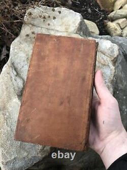 ORIGINAL Civil War Book Owned By Confederate General Alfred Moore Scales