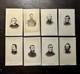 Original Lot 8 Civil War General 1860s Antique Military Soldier Gettysburg Photo