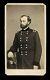 Original 1860s Cdv Of Civil War General Quincy Adams Gillmore Soldier Photo