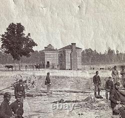 Original! CIVIL War Union Battle Of Seven Pines/fair Oaks Va. Gardner Photo 1862
