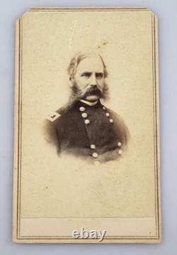 Original Civil War CDV Photo & Original Cut Autograph of General C. C. Augur