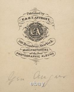 Original Civil War CDV Photo & Original Cut Autograph of General C. C. Augur