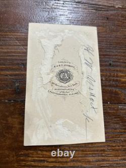 Original Civil War Era Photo, General Henry W. Halleck, CDV