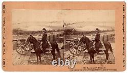 Original Civil War Photograph of General William T. Sherman on Horseback in 1864