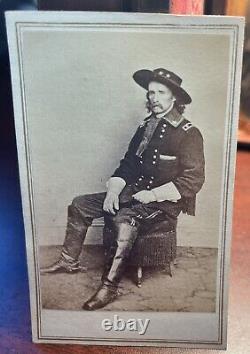 Original General George Custer CDV