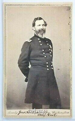 Original John Sedgwick CDV Signed Union General Civil War Brady Photo