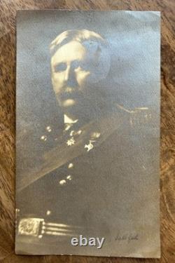 Original Signed Arnold Genthe Photograph Civil War General William Rufus Shafter