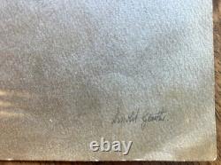 Original Signed Arnold Genthe Photograph Civil War General William Rufus Shafter