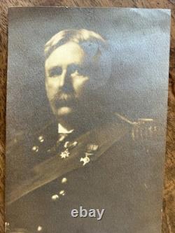 Original Signed Arnold Genthe Photograph Civil War General William Rufus Shafter