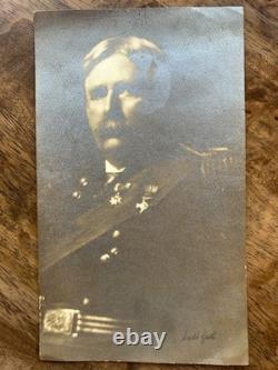 Original Signed Arnold Genthe Photograph Civil War General William Rufus Shafter