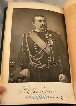 PERSONAL MEMOIRS OF P. H. SHERIDAN 1888 1st Edition Civil War General Two Vol
