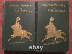Personal Memoirs Of P. H. Sheridan First Edition 1888 CIVIL War General