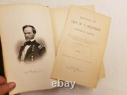 Personal Memoirs of Gen'l. W. T. Sherman' 2 vol. Set Civil War General NICE