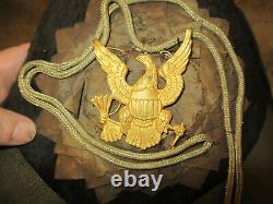 Pre CIVIL War General Coale Md. Militia John Brown Raid Harpers Ferry Army Hat