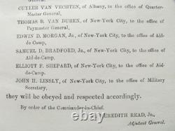 President Chester A Arthur CIVIL War Promotion General Order 1861