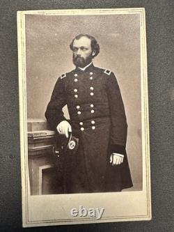 Quincy Adams Gillmore 1860s CDV Civil War General Soldier Brady / Anthony