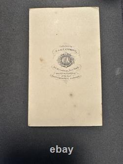 Quincy Adams Gillmore 1860s CDV Civil War General Soldier Brady / Anthony