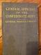 Rare 1911 General Officers Confederate Army, Civil War, Csa, Neale, Wright, 1st