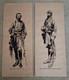 Rare 1960s Jack Davis Civil War Prints General Stonewall Jackson & General