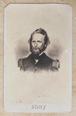 RARE! CIVIL WAR 1st UNION GENERAL KILLED IN ACTION NATHANIEL LYON CDV PHOTO