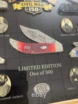 RARE Case 150th Anniversary Civil War Generals Mint Set CA11861 1/500