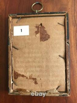 RARE Framed Robert E. Lee Silhouette by Lonzo Cox, Confederate Civil War General