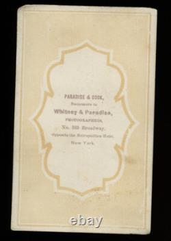 RARE One Of A Kind 1860s CDV Photo Georgia Civil War Confederate GENERAL DOLES