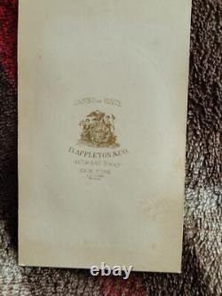 Rare 1860s CIVIL WAR Appleton NY CDV Photo 3-Star Union General Winfield Scott