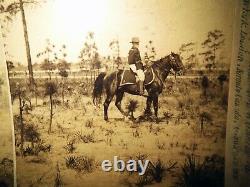 Rare 1860s CIVIL WAR PHOTOGRAPH Stereoview FIGHTING JOE GENERAL WHEELER