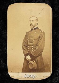 Rare 1860s Mathew Brady Antique CDV Photograph of Civil War General Meade