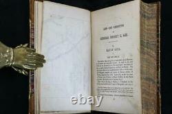 Rare 1870 Life and Campaigns of General Robert E. Lee Civil War Foldout Maps