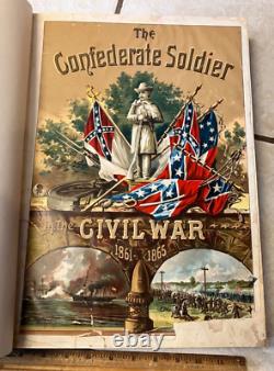 Rare Book! The Confederate Soldier in the Civil War 1861-65, 1895 1st edition