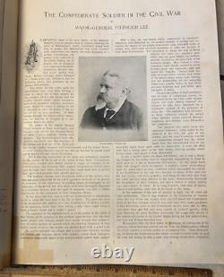 Rare Book! The Confederate Soldier in the Civil War 1861-65, 1895 1st edition