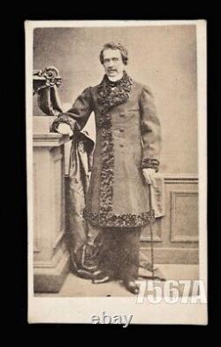 Rare CDV Photo Chile General José Francisco Gana 1860s South America 1860s